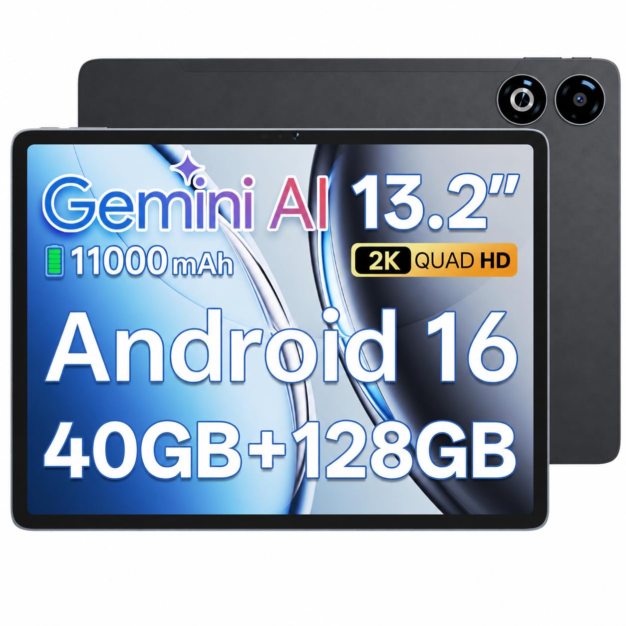 Android 15 タブレット 13.4インチ 24GB+256GB Amazon.co.jp: Androidタブレット13インチ、Android 15タブレット
